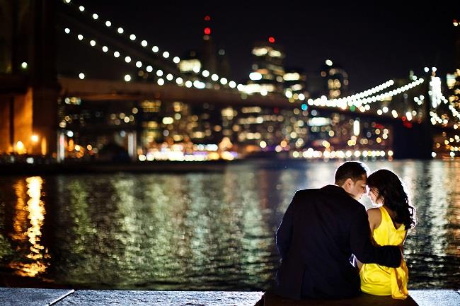 8aindian engagement session waterside portrait