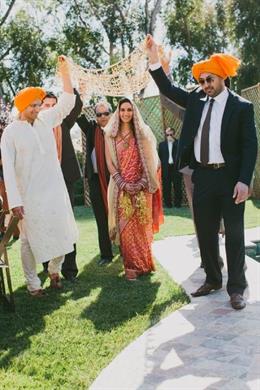 Malibu California Outdoor Indian Wedding by Ian Grant Photography