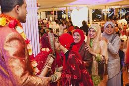 Bengali Indonesian South Asian Wedding by Monika Photo Art