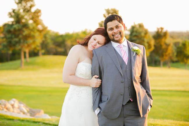 31a indian wedding outdoor portrait