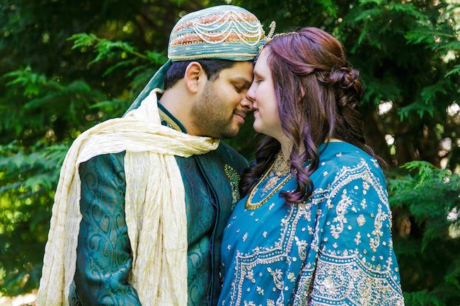 9a indian wedding bride and groom