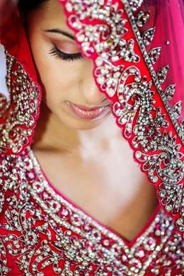 Blue and Purple Orchid Themed Indian Reception
