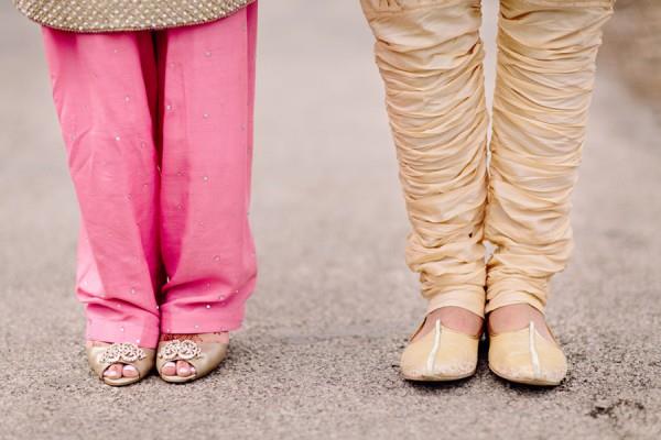 20a Indian Sikh wedding shoe shot