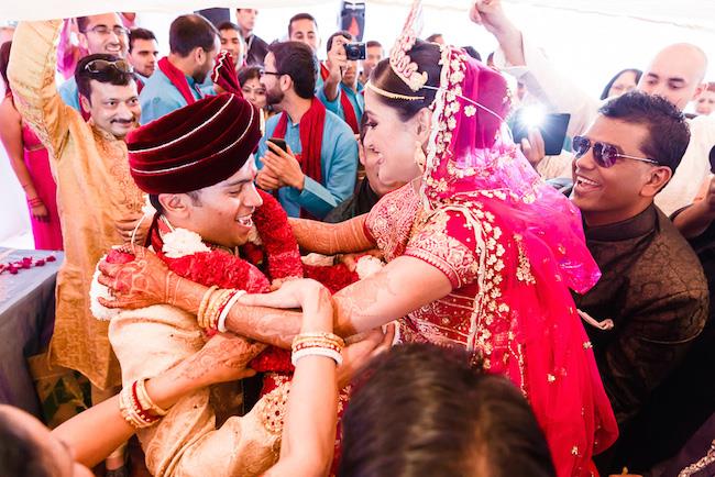 24a indian wedding bride and groom