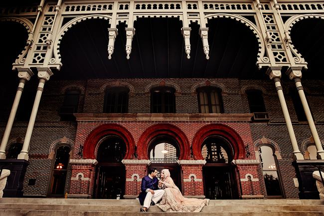 22a outdoor indian wedding portrait