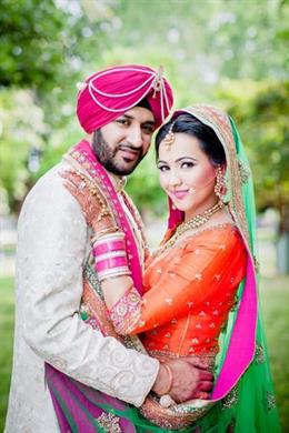 Sacramento California Punjabi Indian Wedding Reception