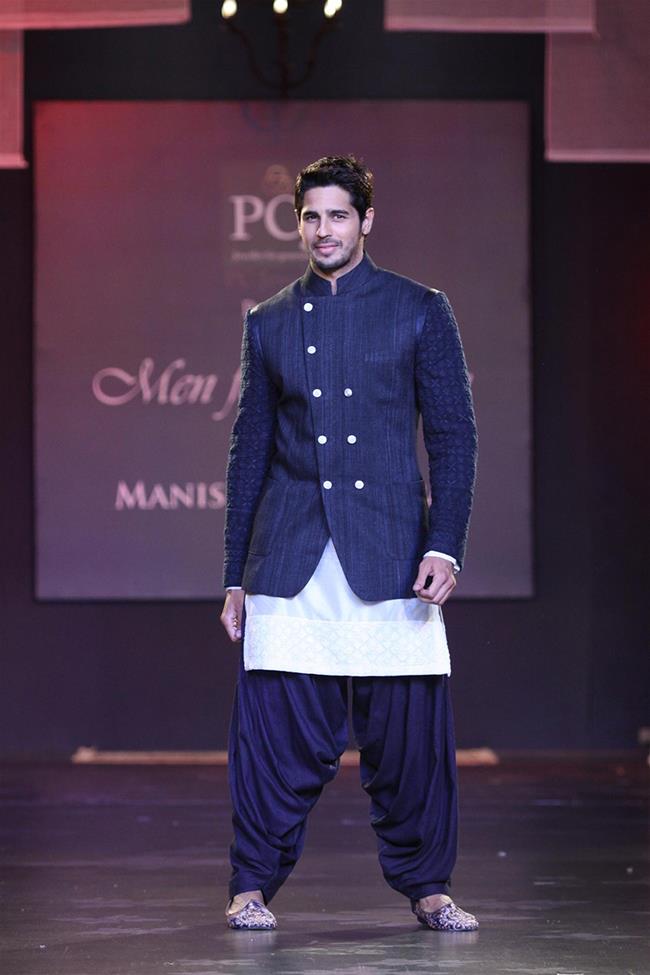 Manish Malhotra mens indian wedding punjabi style jacket kurta Sidharth Malhotra