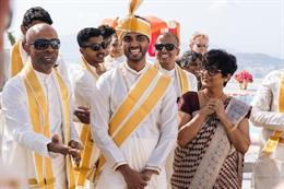 Destination Indian Wedding in Greece by Vangelis Photography