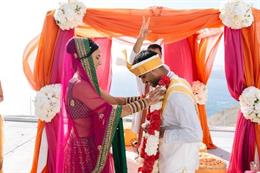 Destination Indian Wedding in Greece by Vangelis Photography