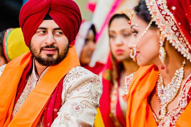 38aindian wedding bride and groom