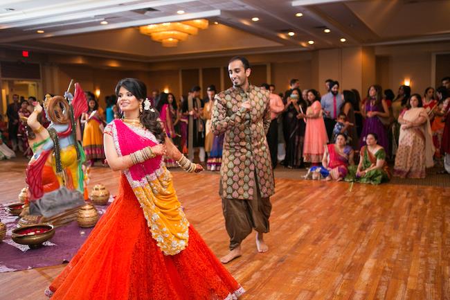 11a indian wedding garba