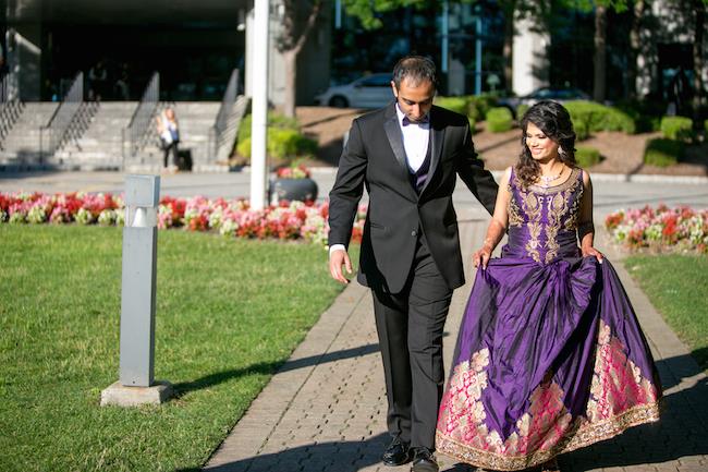 50a indian wedding bride and groom