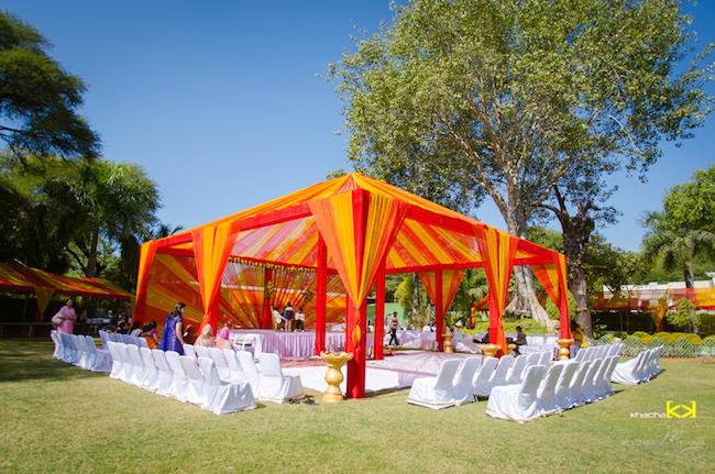 12a indian wedding outdoor decor