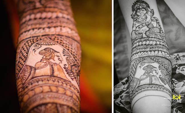 7a indian wedding mehndi design