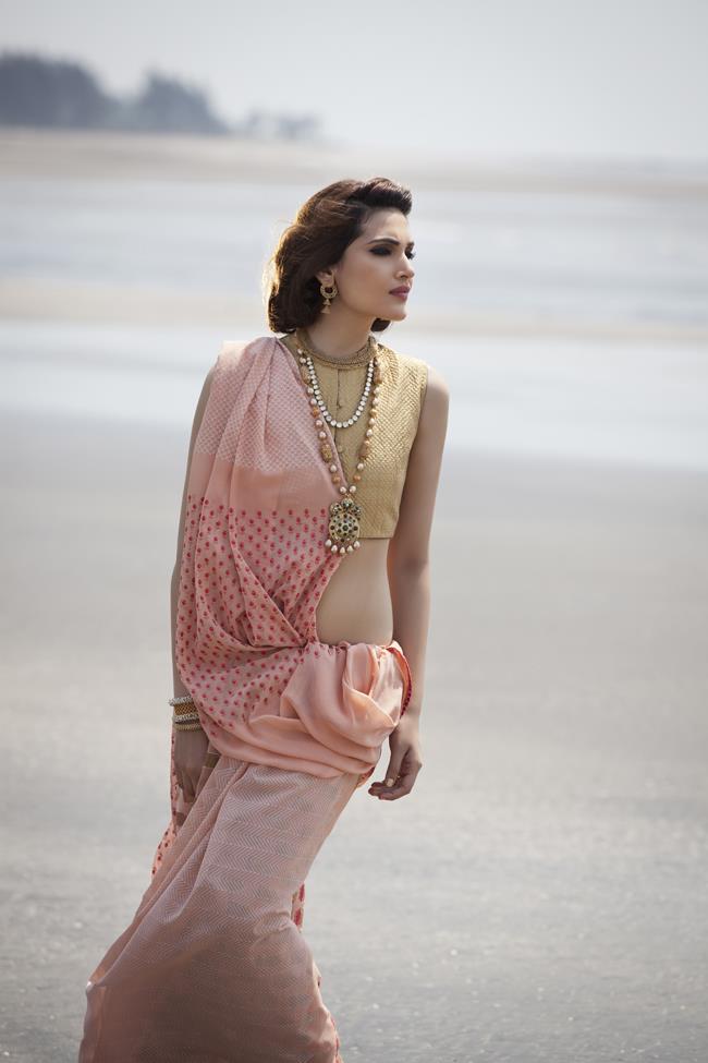 17a indian sari pink bridal shoot