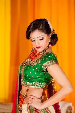 Vintage Colorful Indian Wedding Shoot by Kimberly Photography