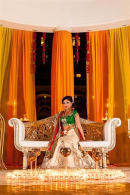 Vintage Colorful Indian Wedding Shoot by Kimberly Photography