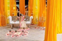 Vintage Colorful Indian Wedding Shoot by Kimberly Photography