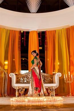 Vintage Colorful Indian Wedding Shoot by Kimberly Photography