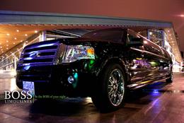 Ford Expedition Black Stretch SUV limousine